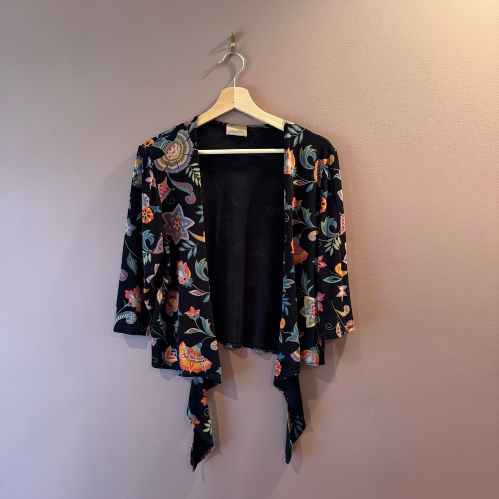 Colorful Floral Kimono